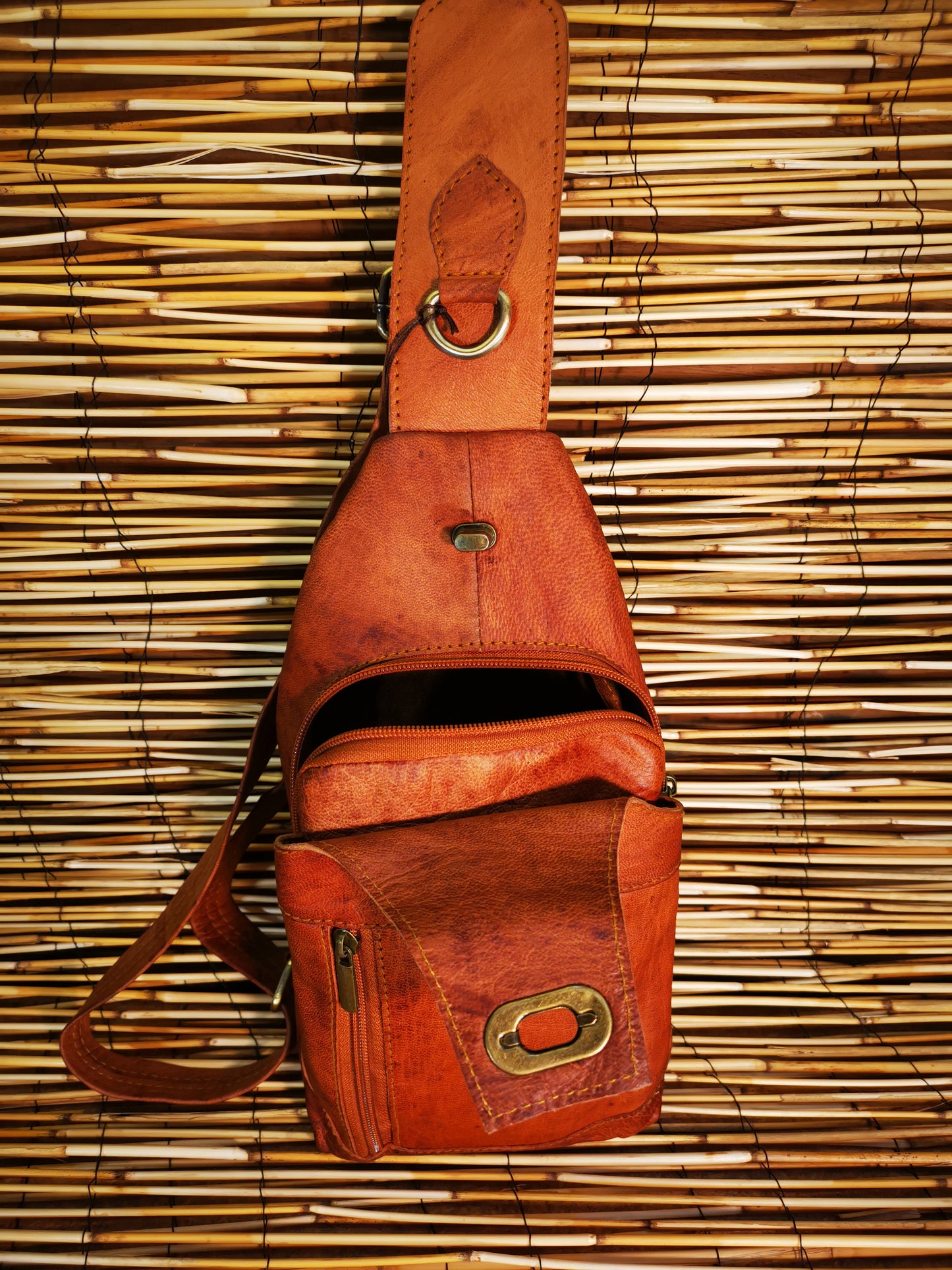 Holster mousqueton zip avant longueur