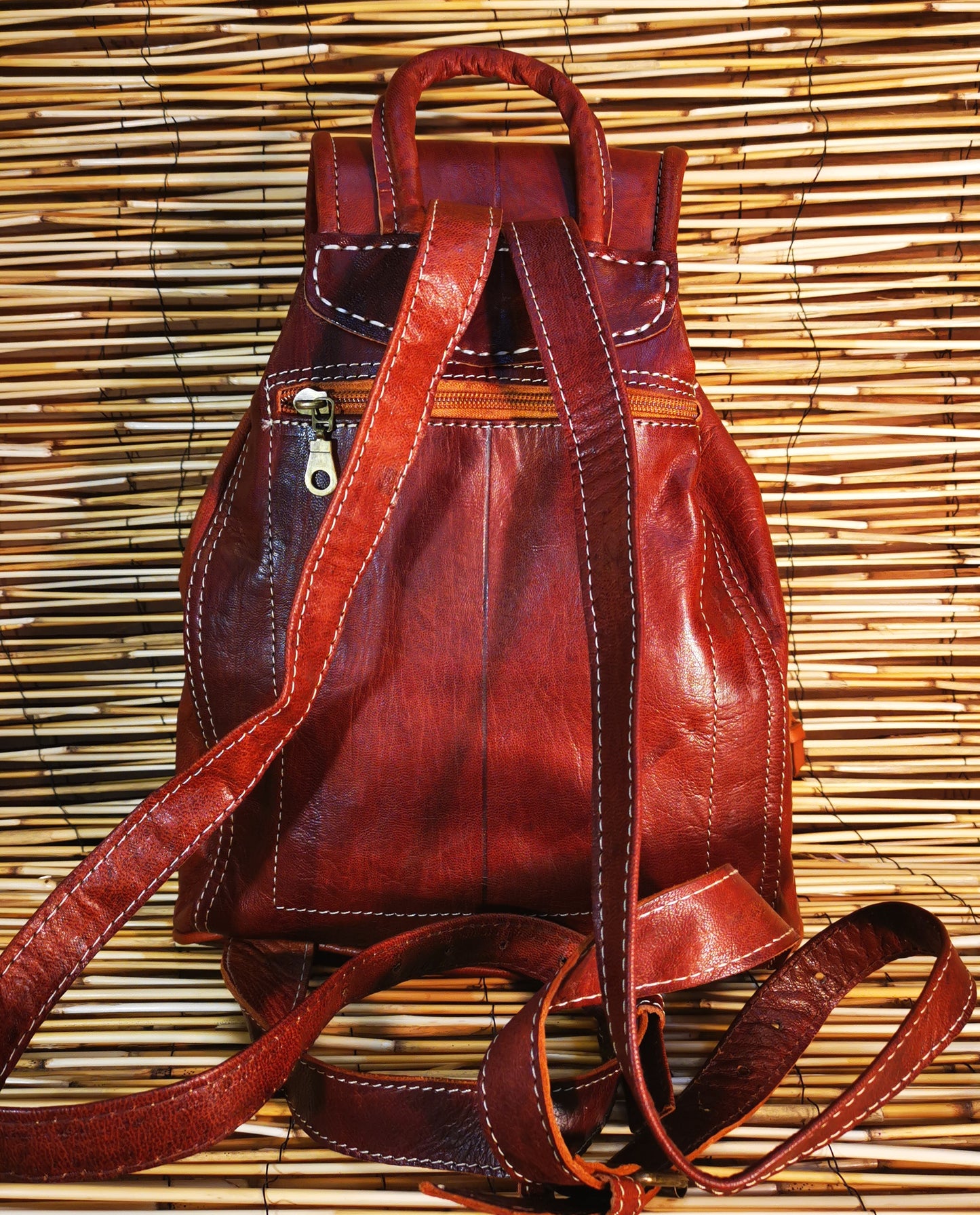 Sac à dos double poche