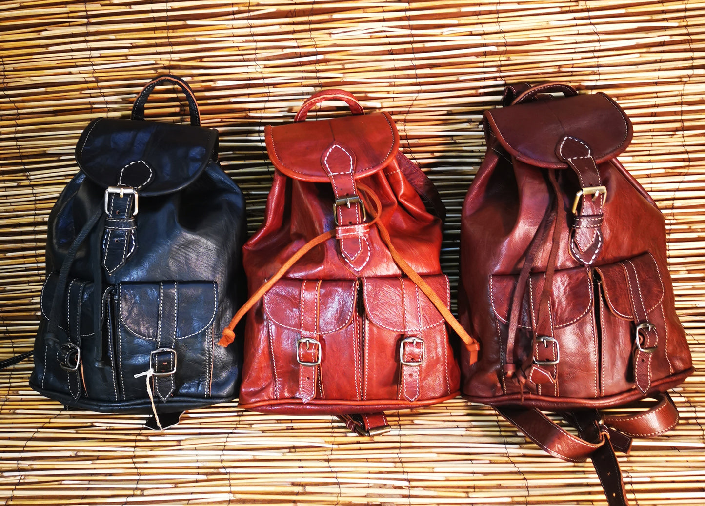 Sac à dos double poche