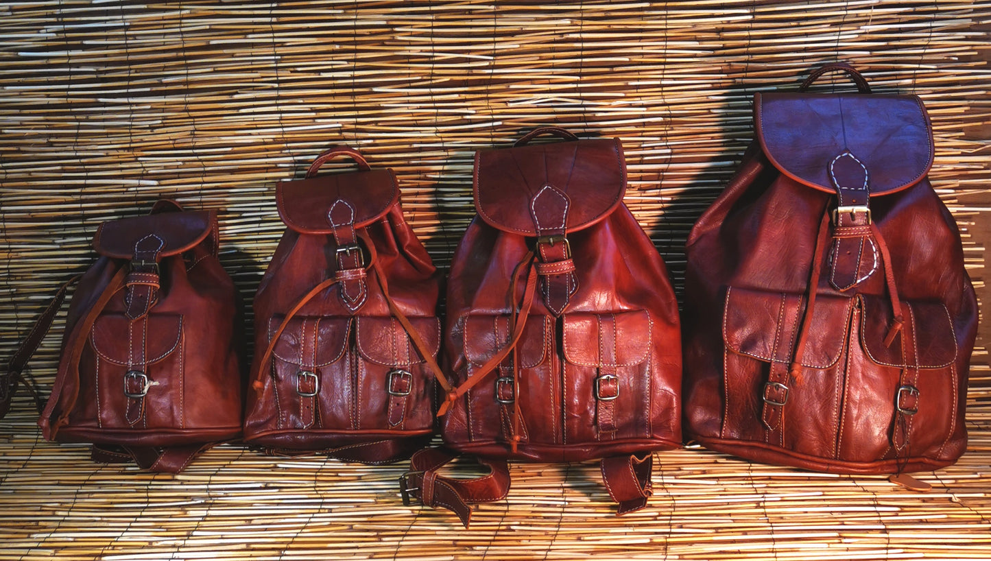 Sac à dos double poche