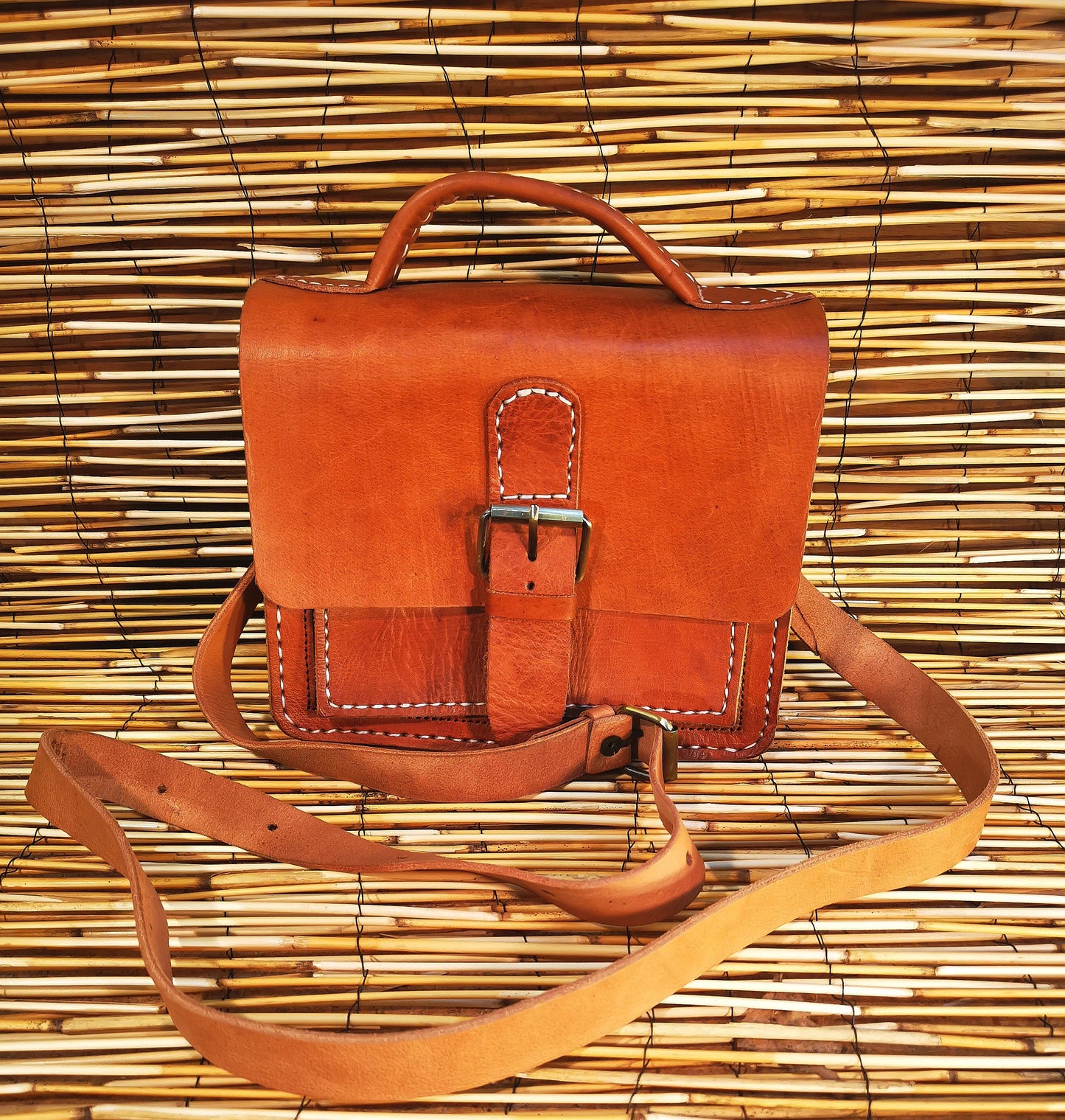 Sac bandouliere style cartable