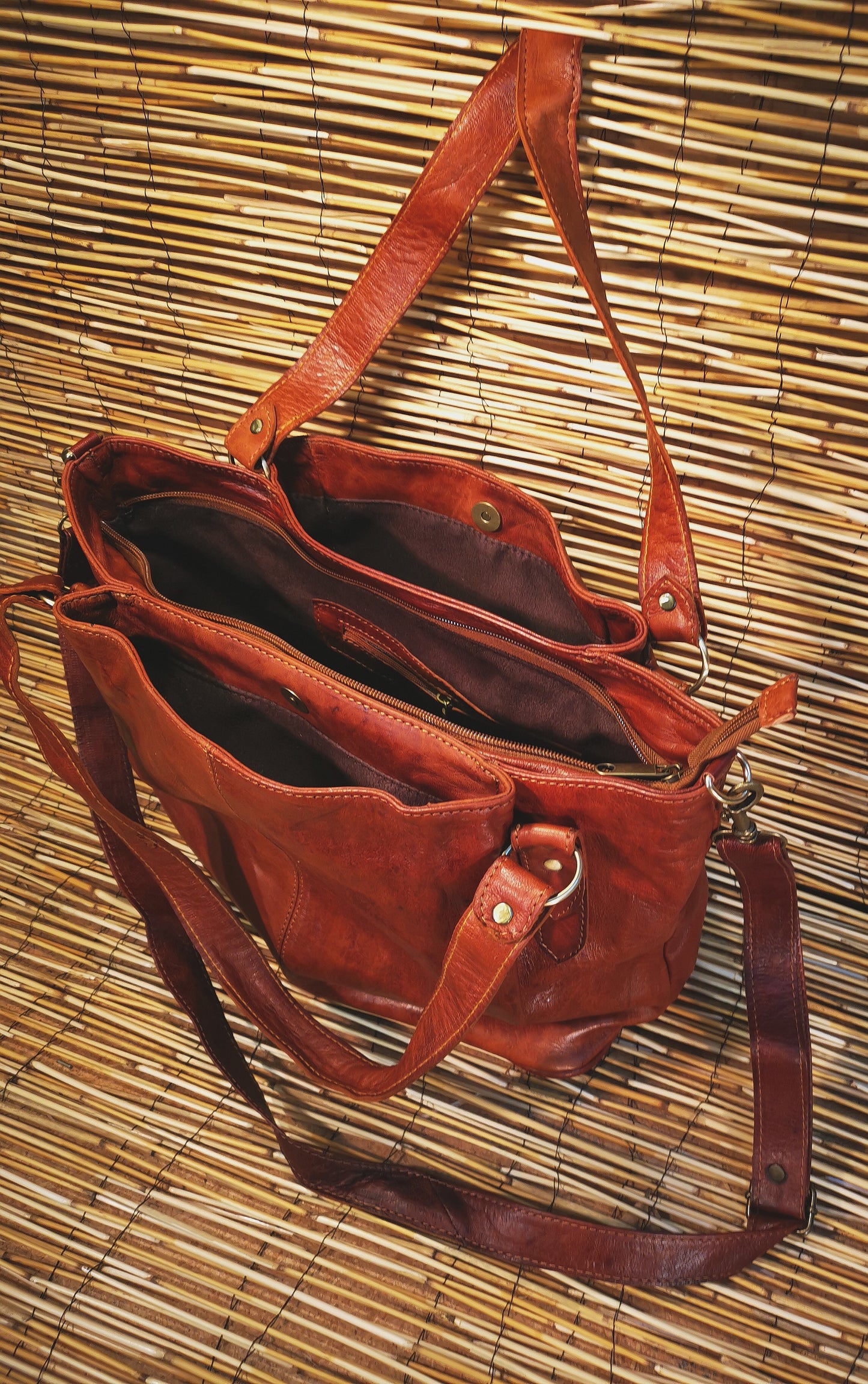 Sac cabas triple poches