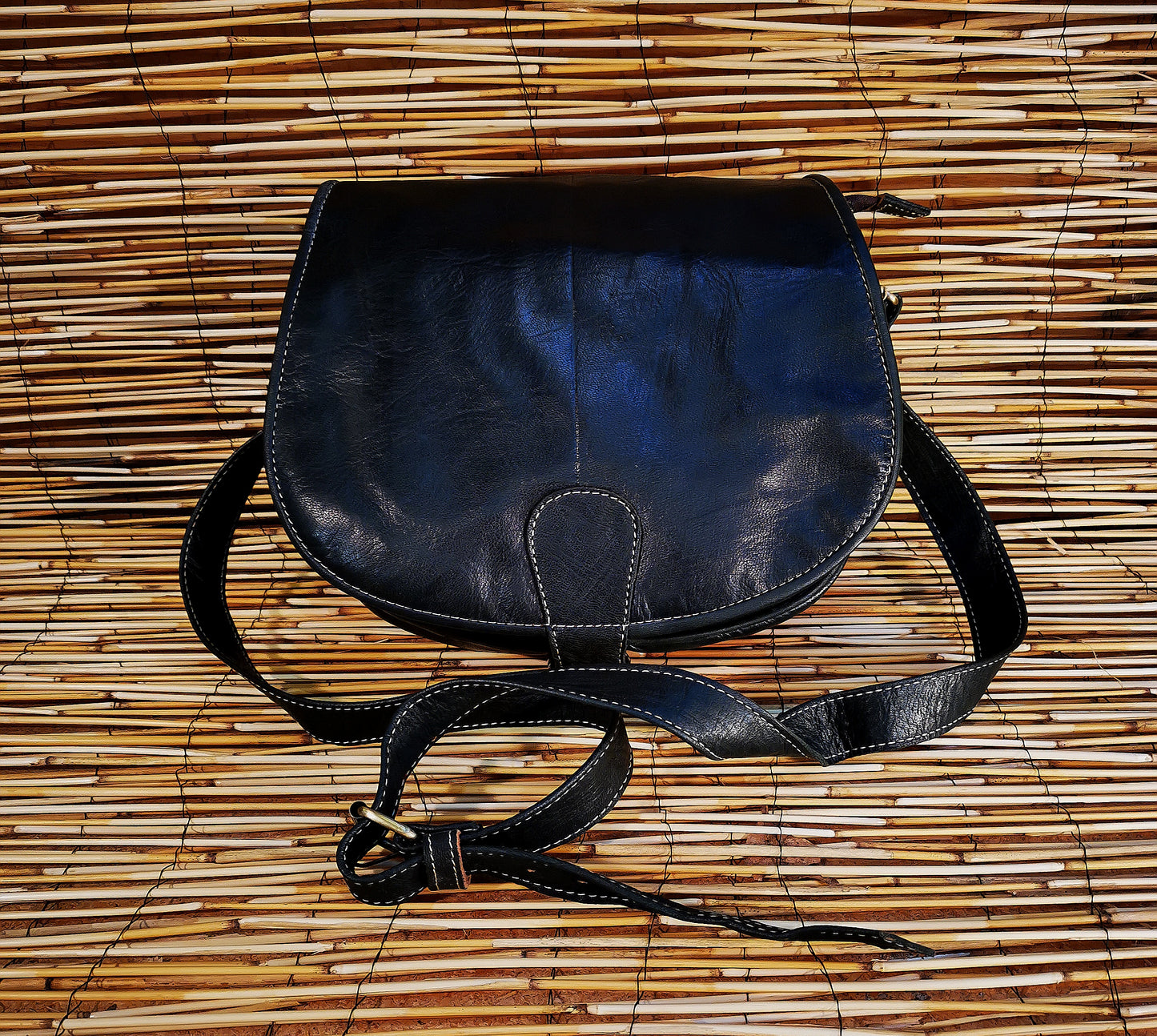 Sac à main souple veau