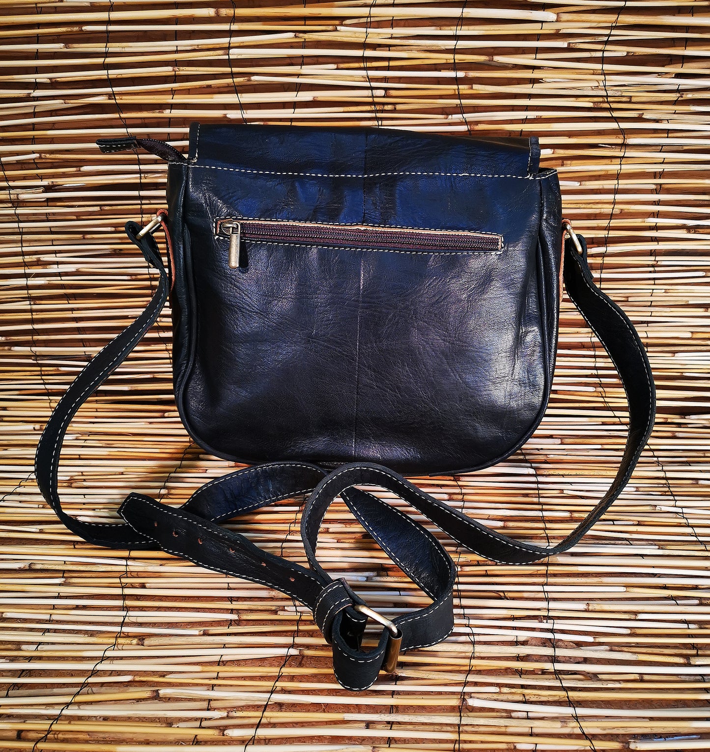 Sac à main souple veau