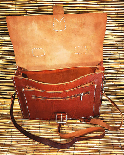 Bolso satchel con una sola correa