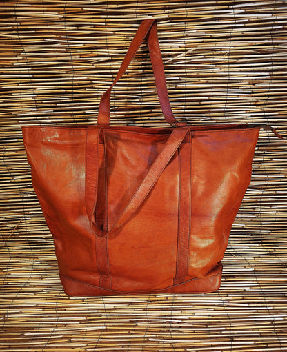 Bolso shopper con doble bolsillo interior