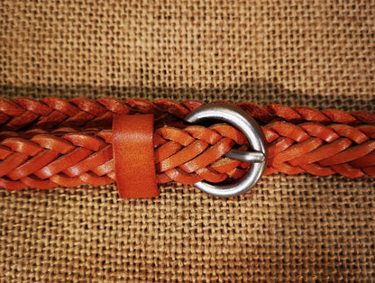 Ceinture tressée 1,5 cm